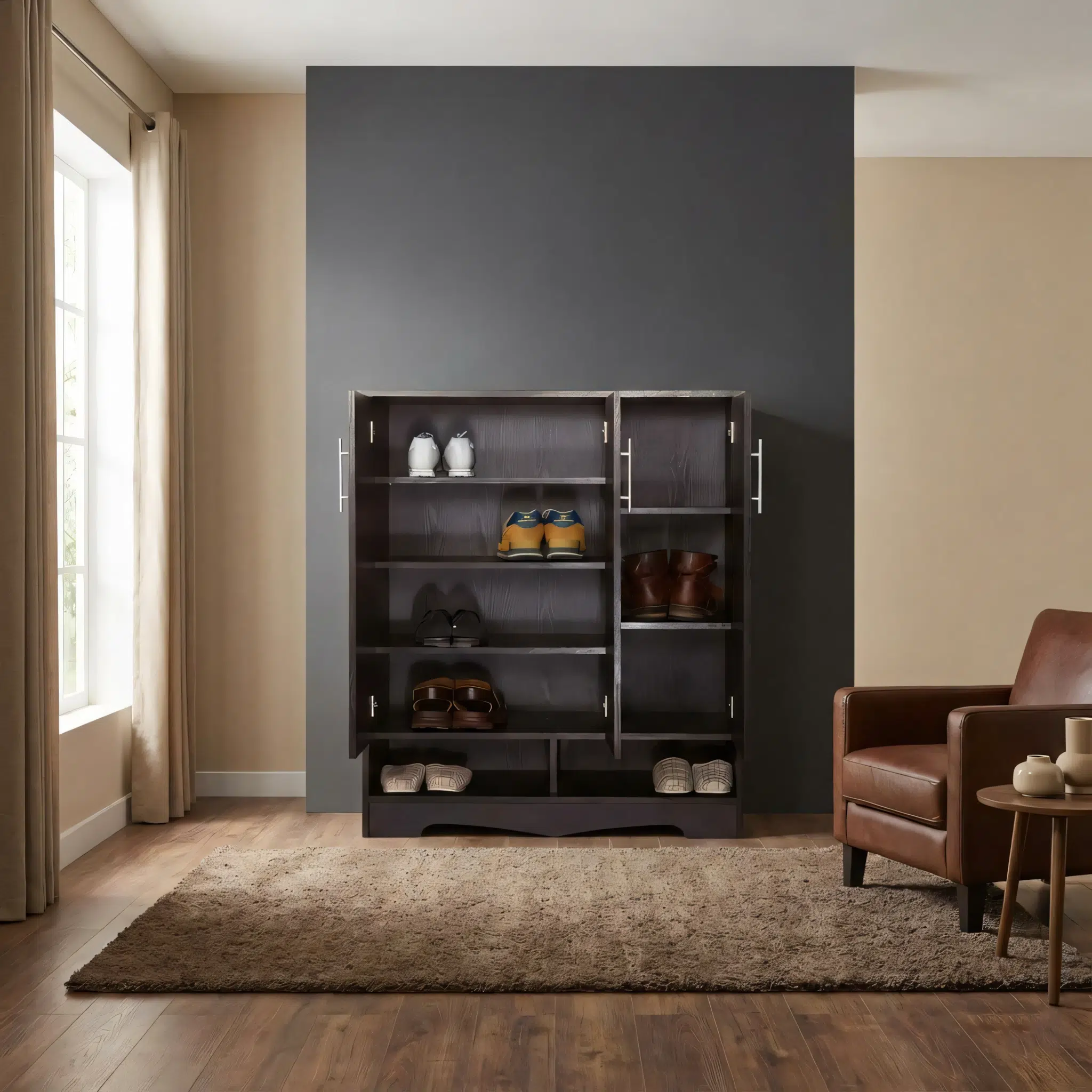 Archyn Shoe Cabinet with Doors
