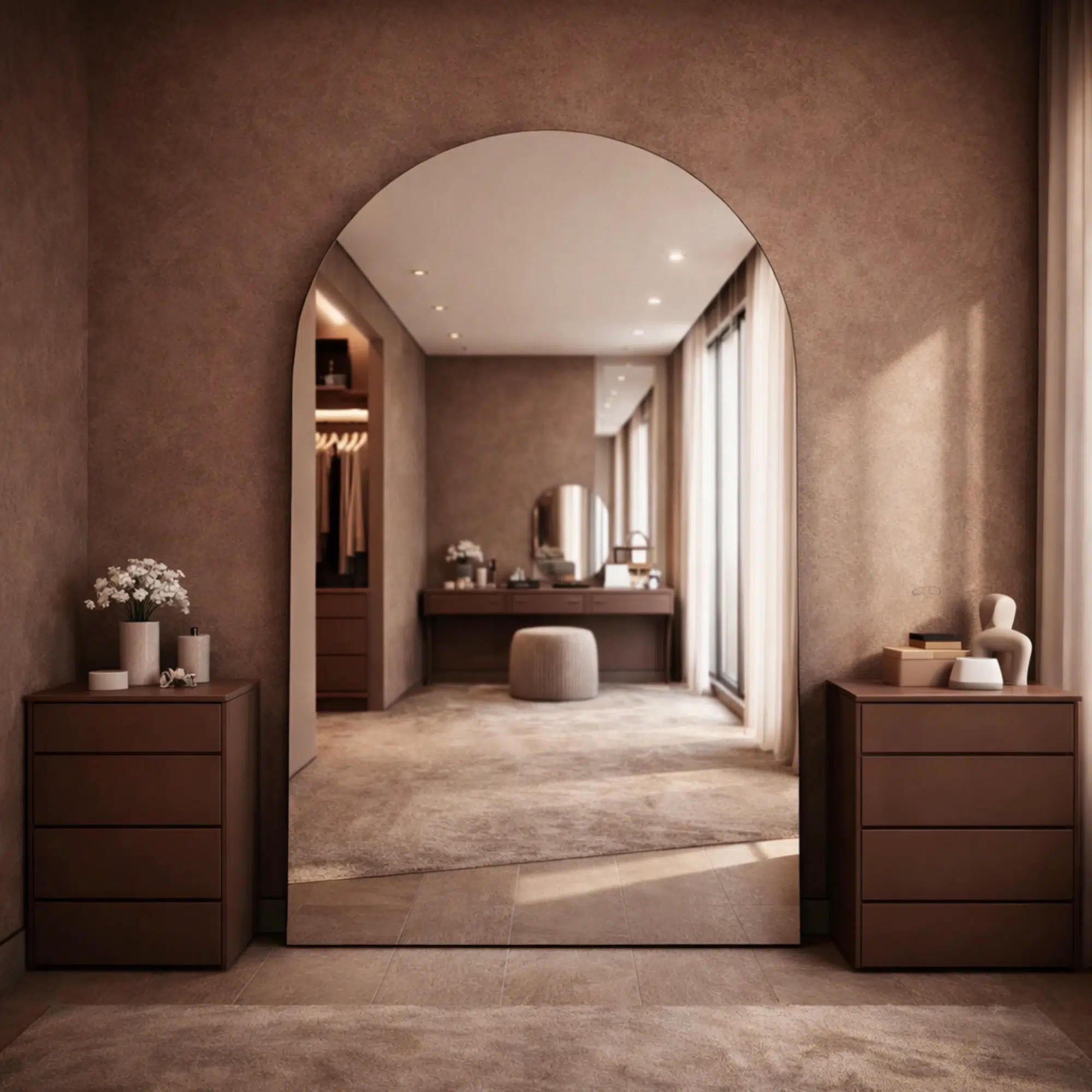 Aura Grand Arch Full Length Mirror