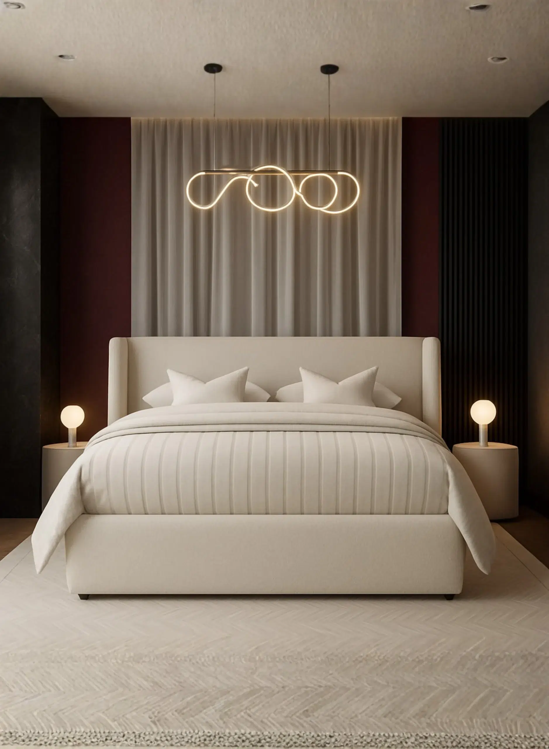 Aura Luxury Contemporary Bed