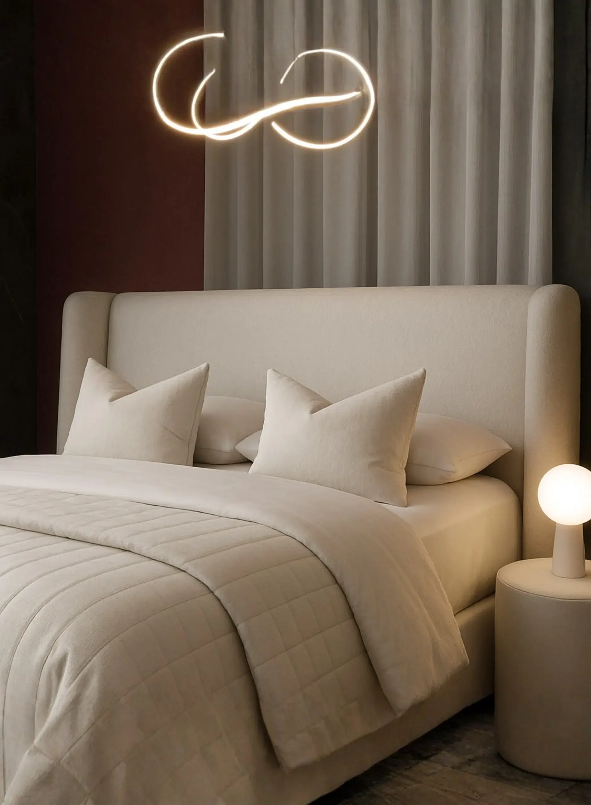 Aura Luxury Contemporary Bed