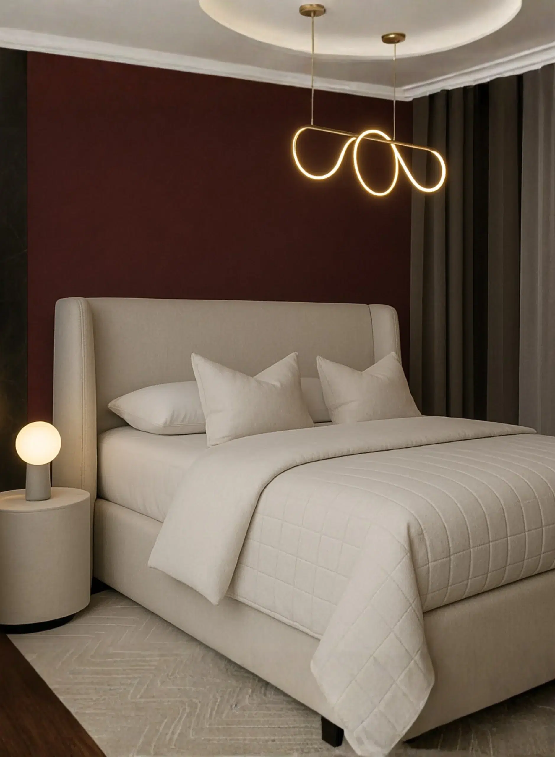Aura Luxury Contemporary Bed
