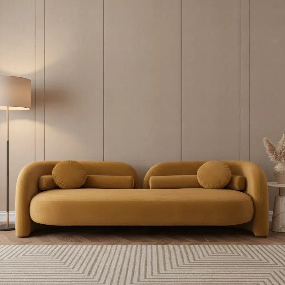 Aura Velvet Luxury Sofa