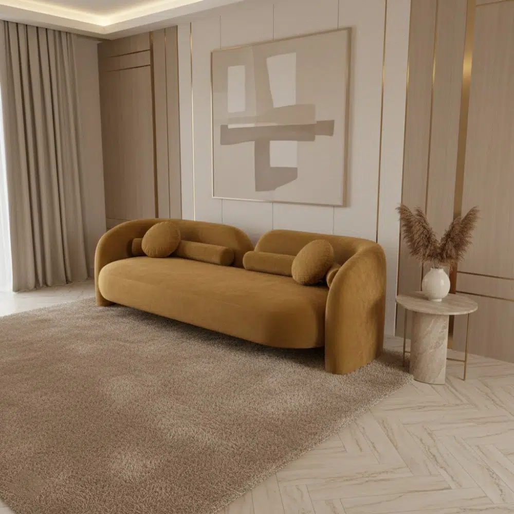 Aura Velvet Luxury Sofa
