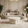 Aureo Round Pedestal Coffee Table