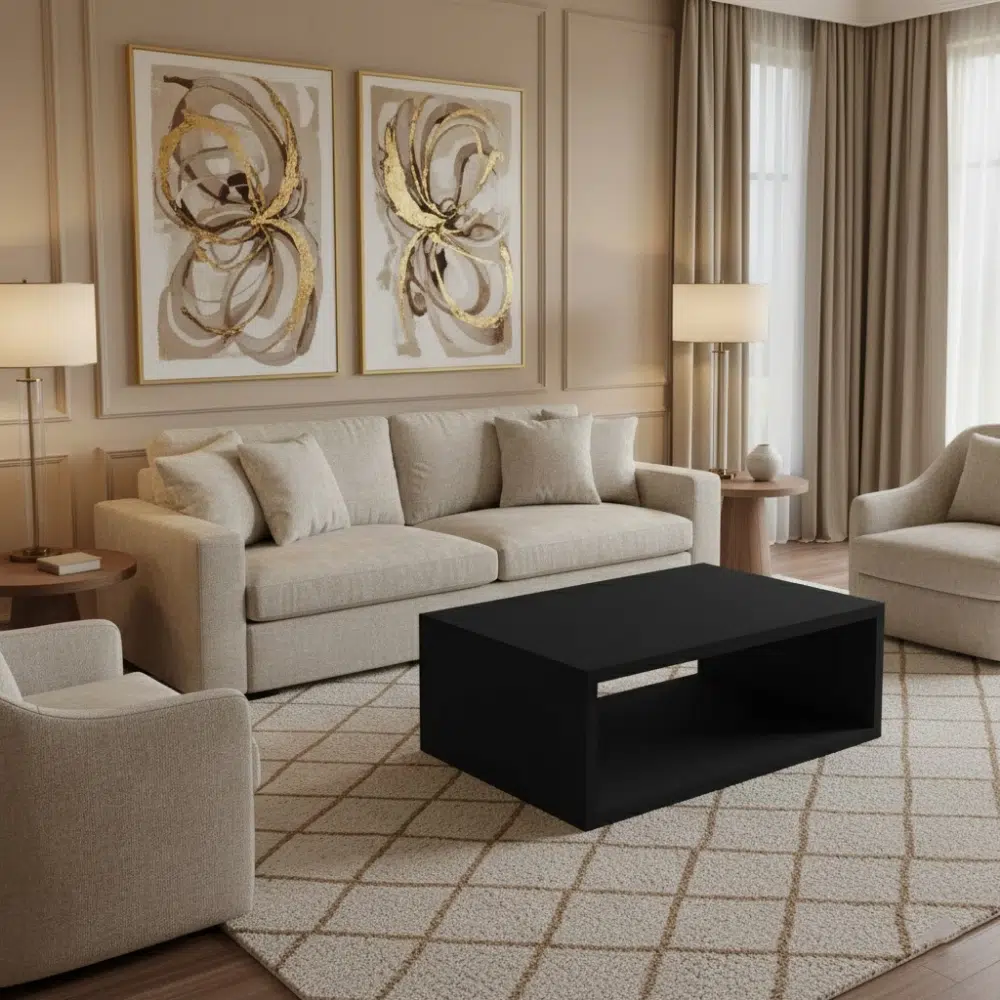Auris Noir Coffee Table