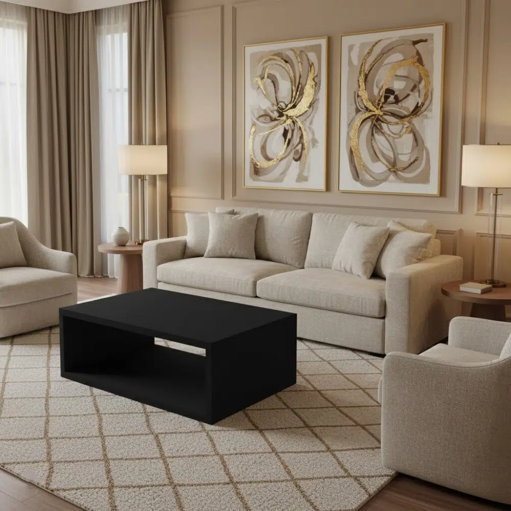 Auris Noir Coffee Table