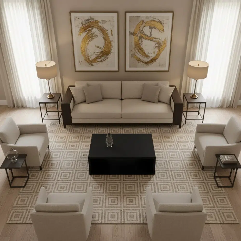Auris Noir Coffee Table