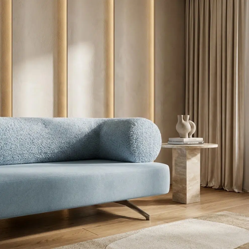 Azure Line Modern Chaise Lounge