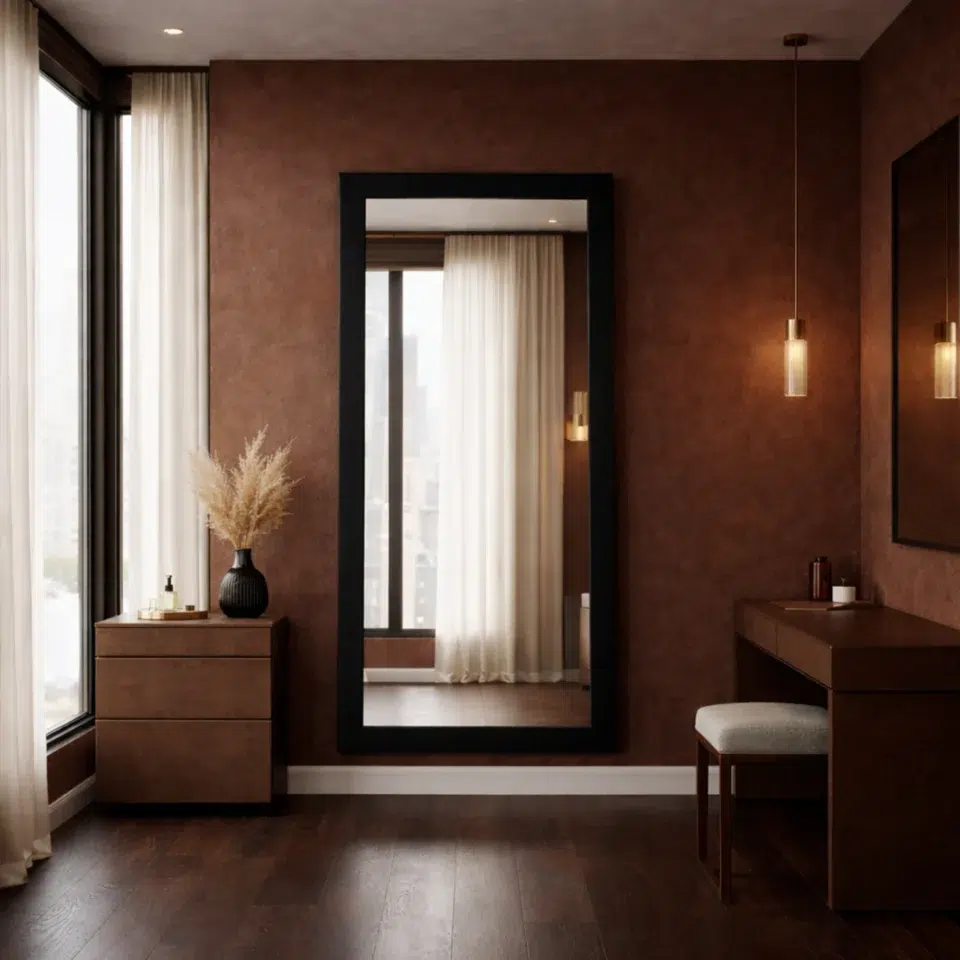 Bryvane Modern Floor Mirror