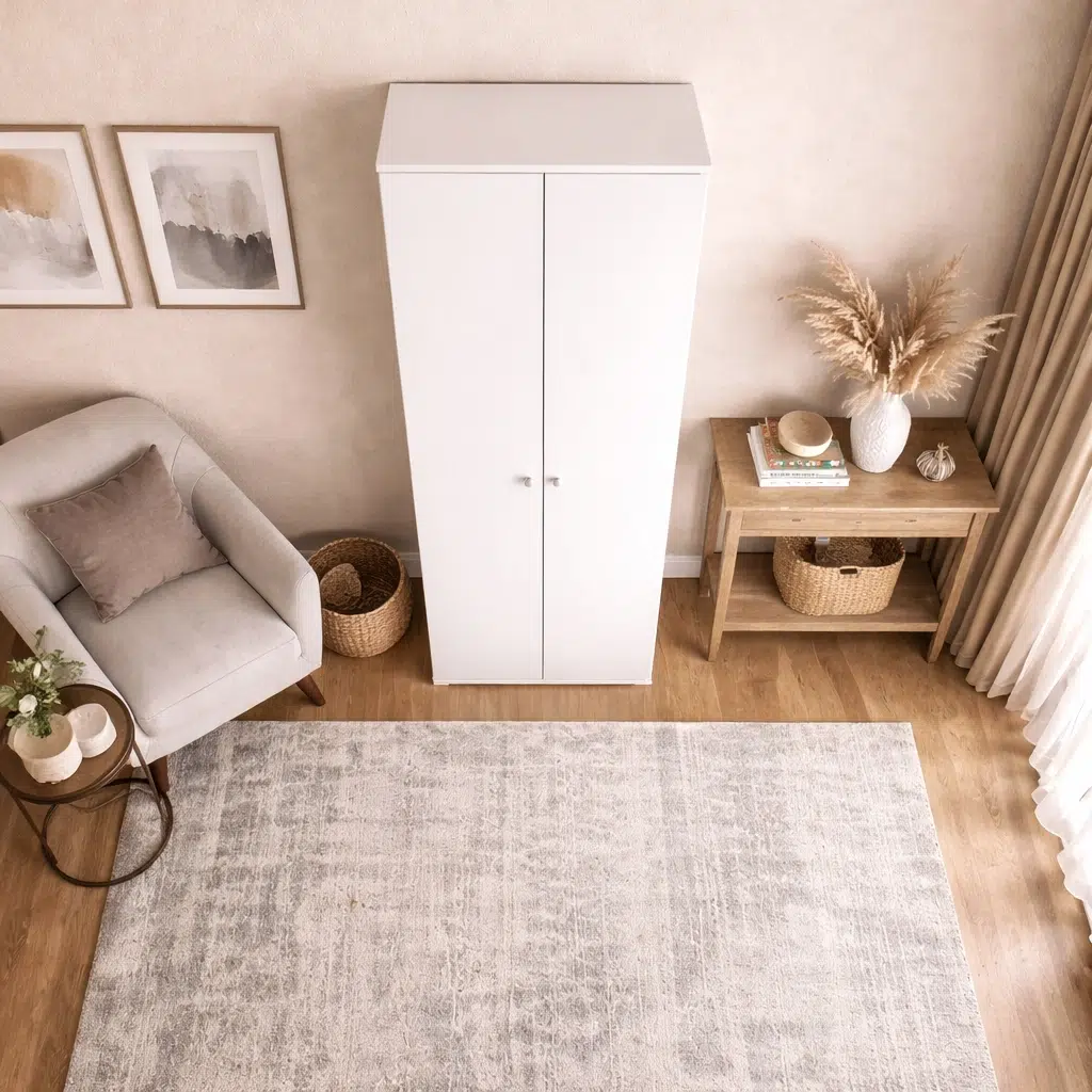 Calvora Tall Shoe Cabinet