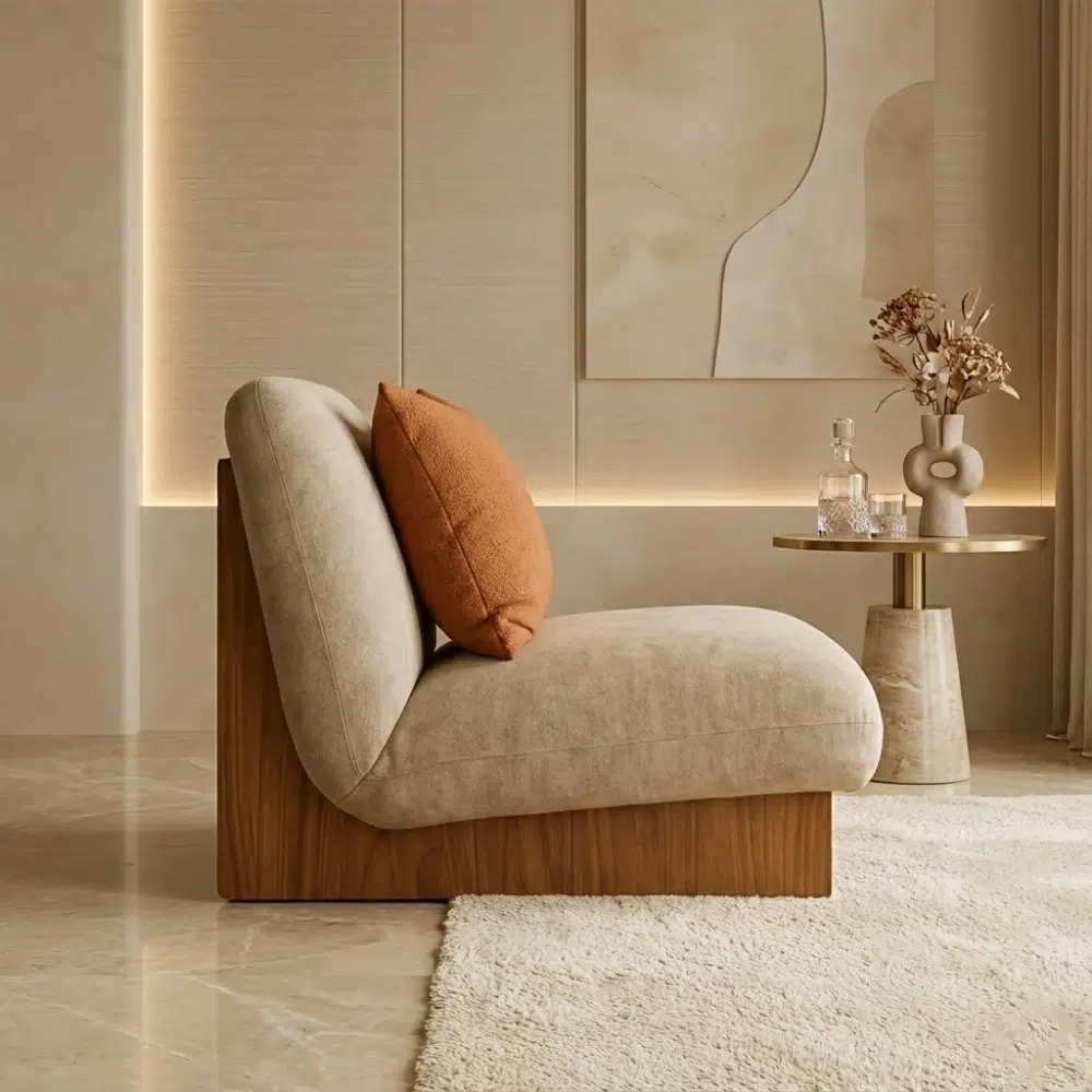 Cozy Modern Accent Chair