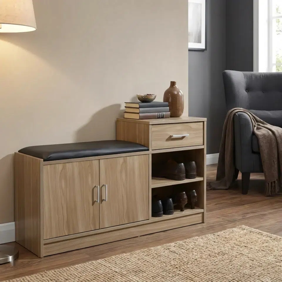 Cubyra Modern Shoe Racks with Seat