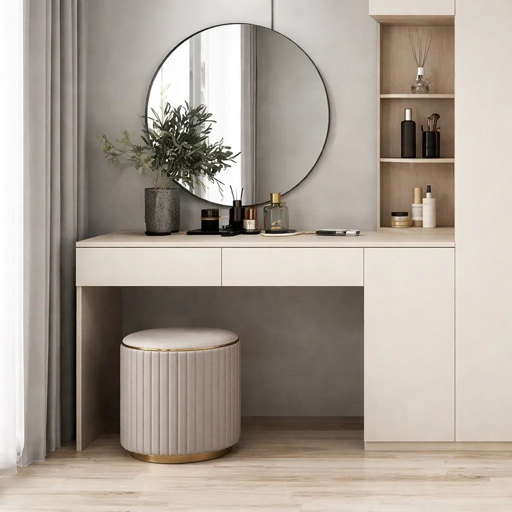 Customized wardrobe with Dressing Table