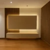 Mono Light TV Table