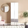 Glassyn Shoe Cabinet with Glass Doors