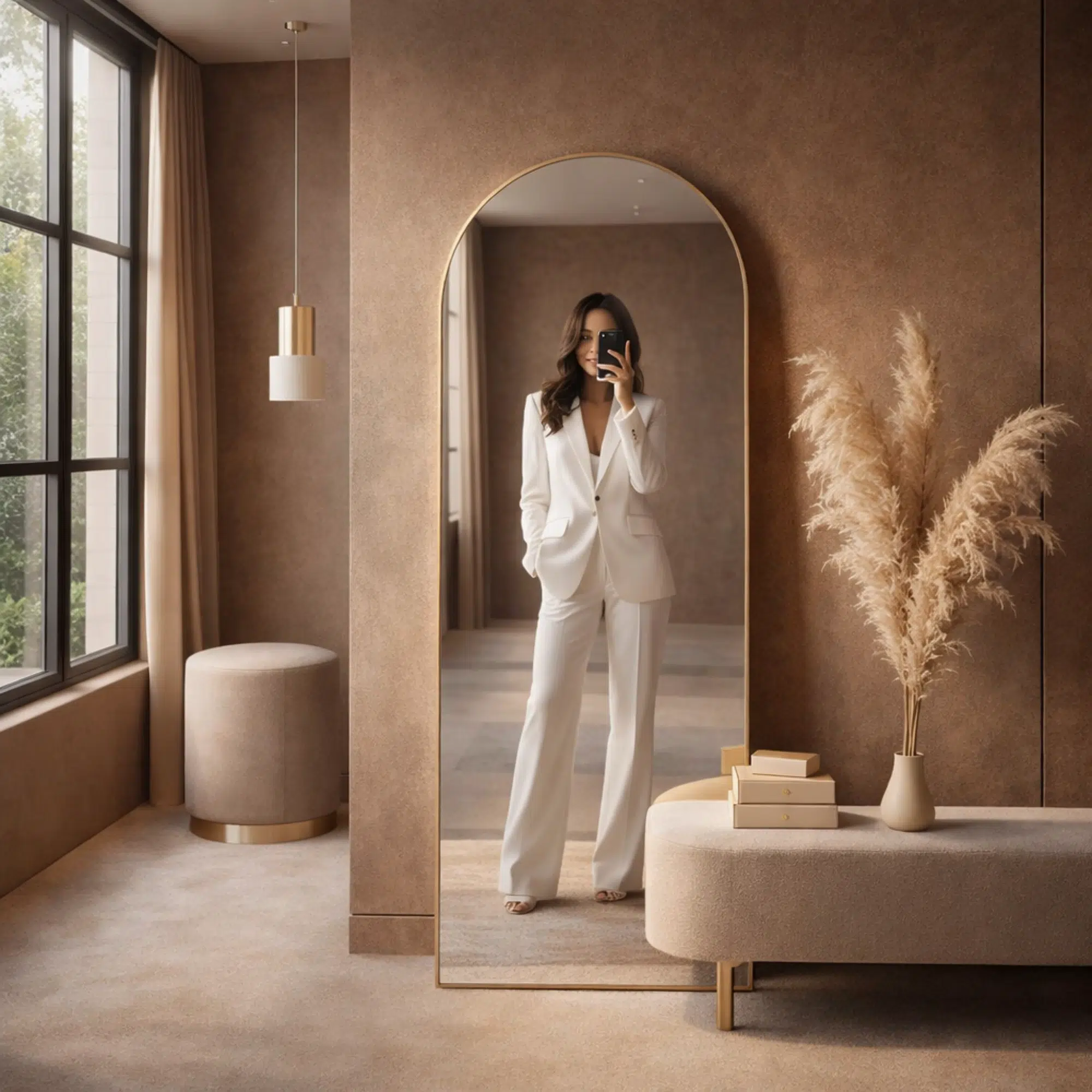 Horizon Arched Full Length Mirror