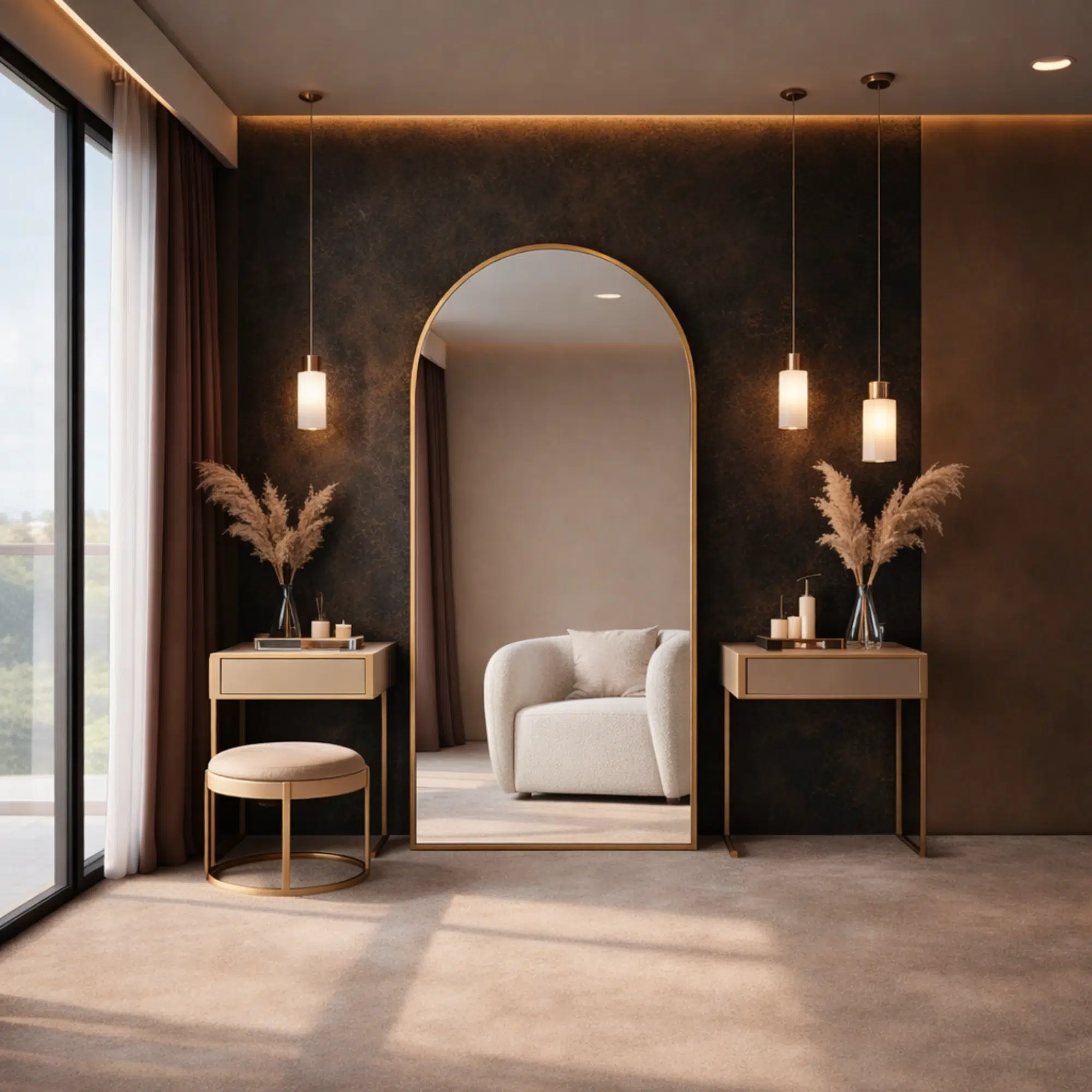 Horizon Arched Full Length Mirror