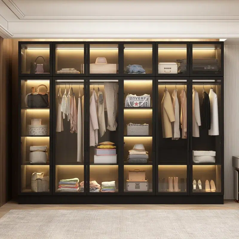 Imperial Glass Door Wardrobe
