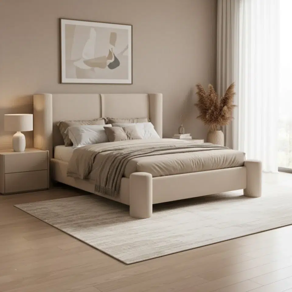 Lume Luxury Upholstered Bed