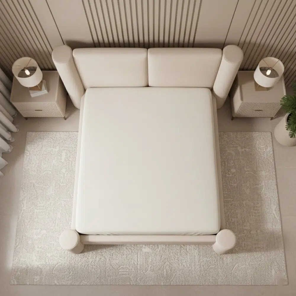 Lume Luxury Upholstered Bed