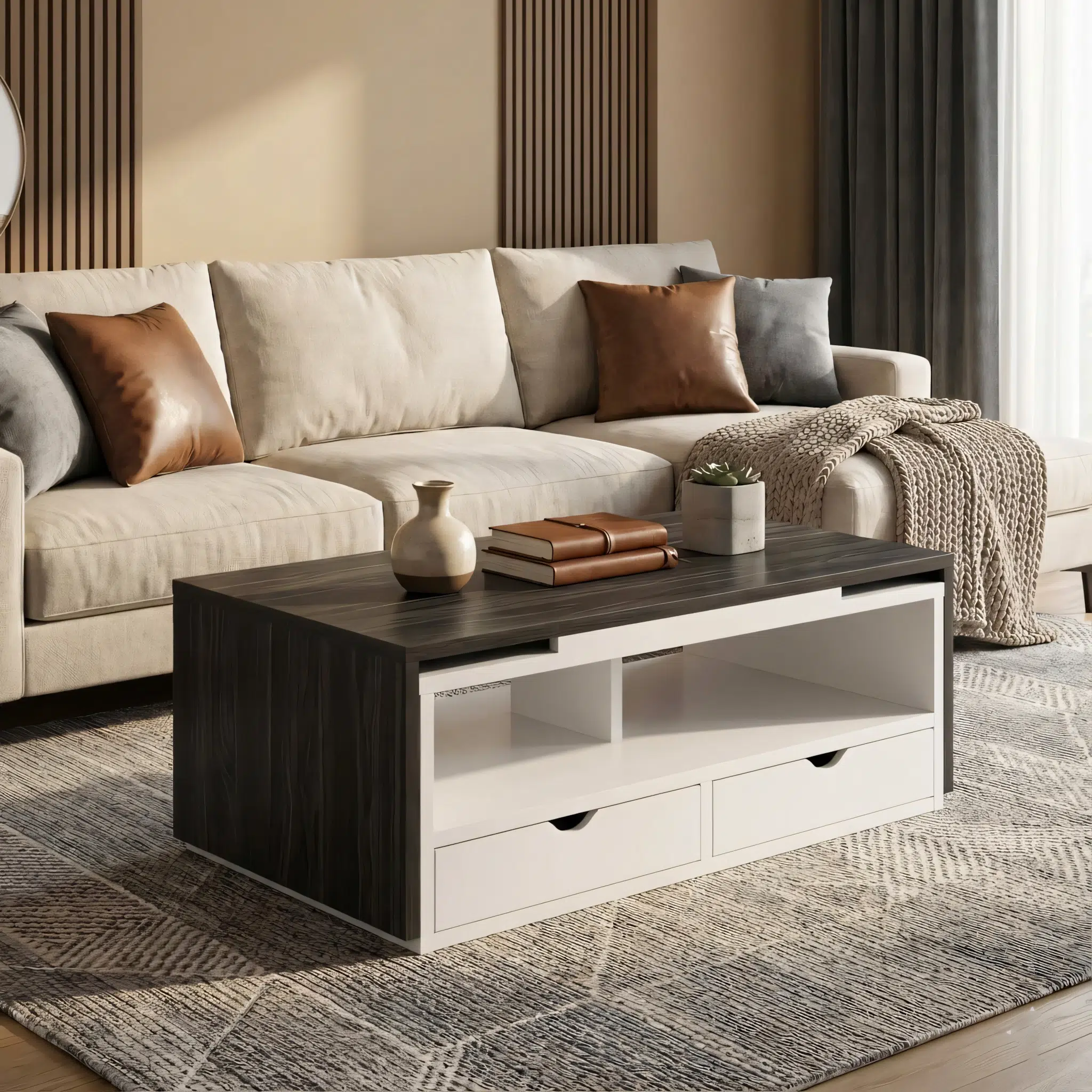Lumora Modern Centre Table with Storage