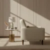 Luxury Faux Leather Lounge Chair