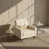Luxury Faux Leather Lounge Chair