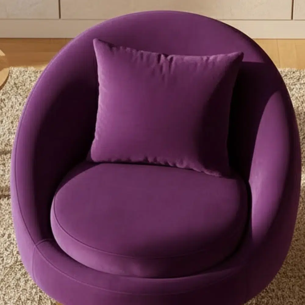 LOFI Luxury Velvet Accent Armchair