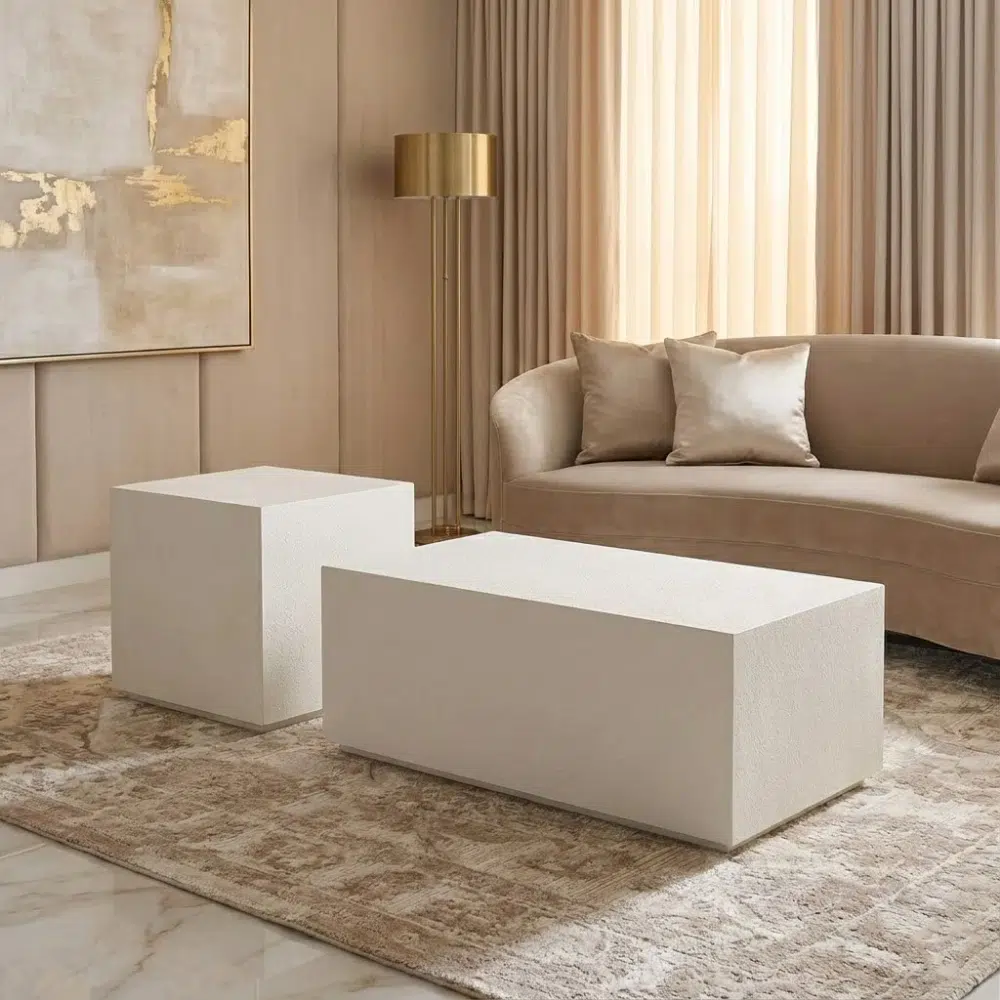 ModLine 2-Piece Rectangular Coffee Table Set