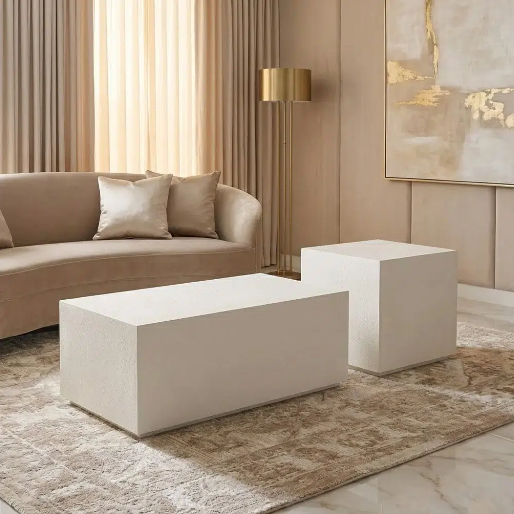 ModLine 2-Piece Rectangular Coffee Table Set