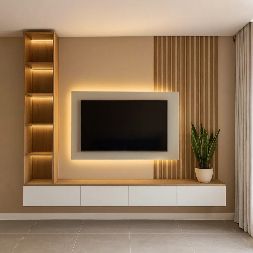 Floating TV Units Wall