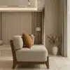 Modern Low Lounge Armchair