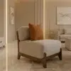 Modern Low Lounge Armchair