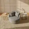 Modern Round Lounge Armchair