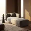 Modern Upholstered Chaise Lounge