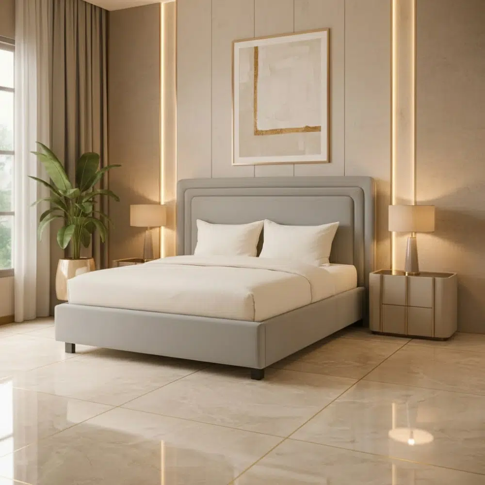 Monaco Luxury Upholstered Bed