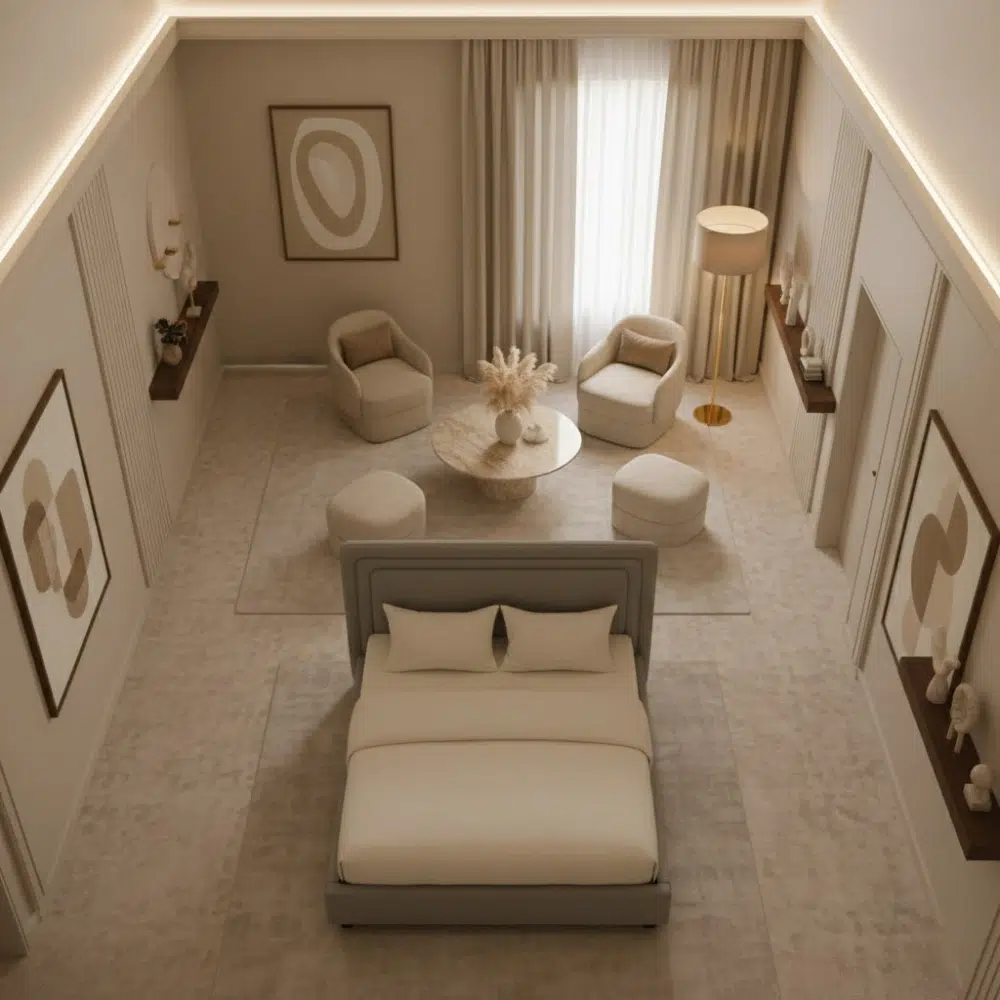 Monaco Luxury Upholstered Bed