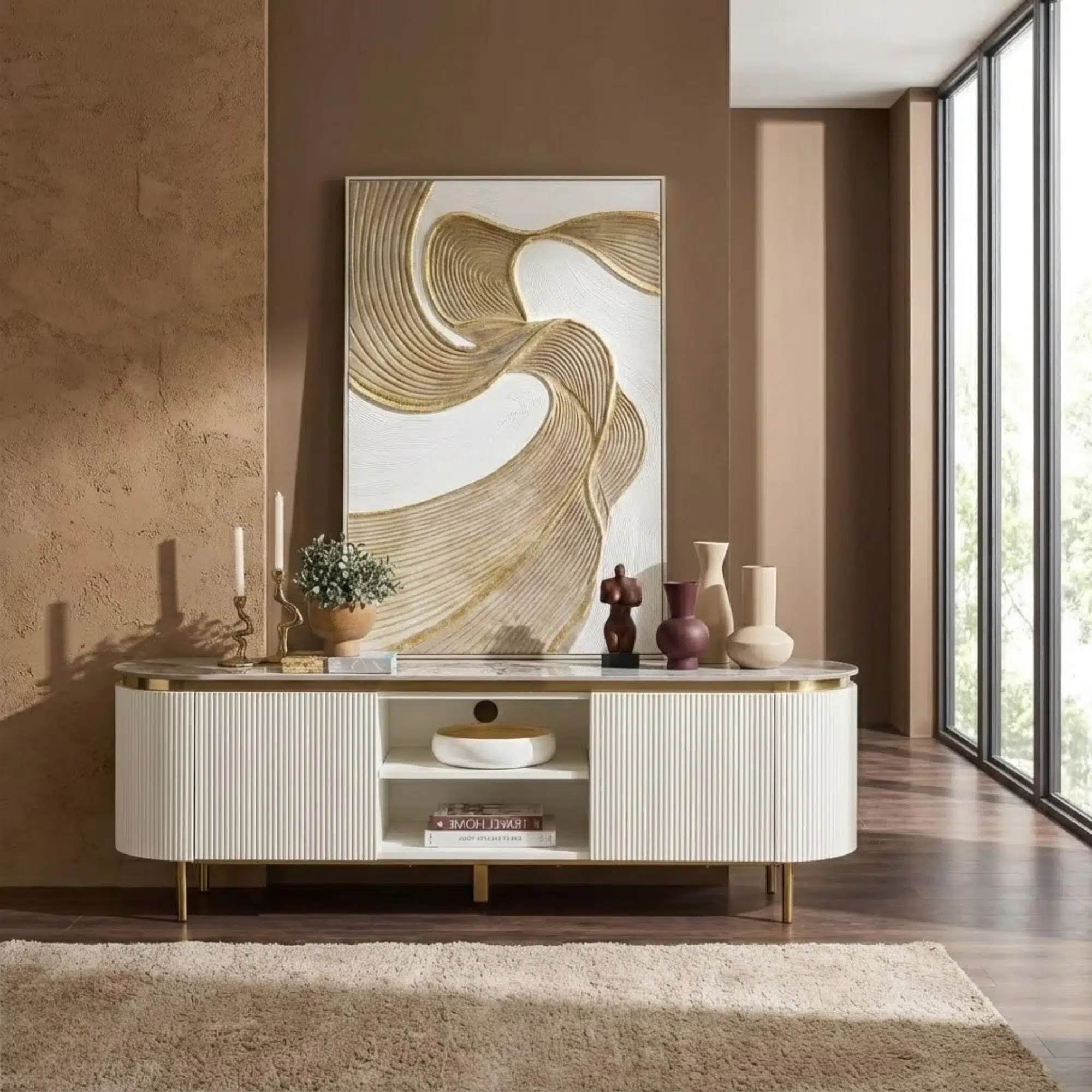 Mono Line Luxury TV Unit
