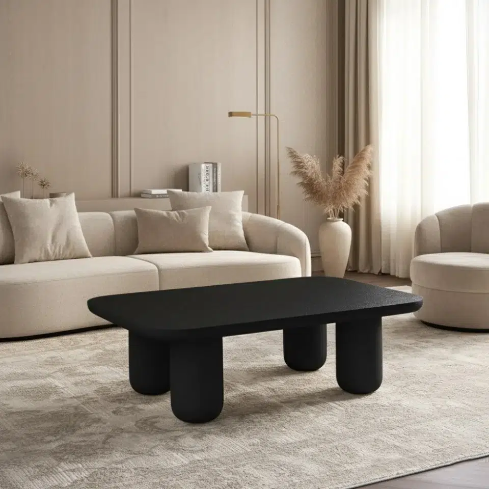 NoirBlock Modern Coffee Table
