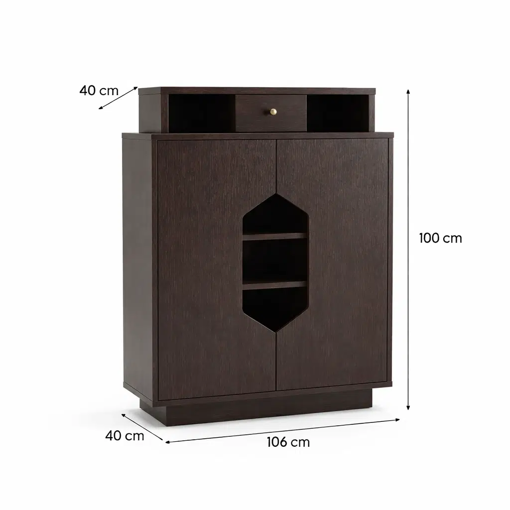 Nordlyn Shoe Storage Cabinet