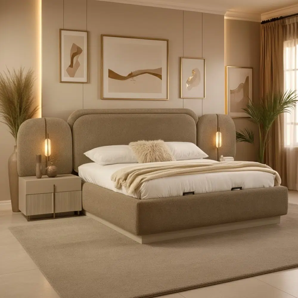 Nova Luxury Upholstered Bed