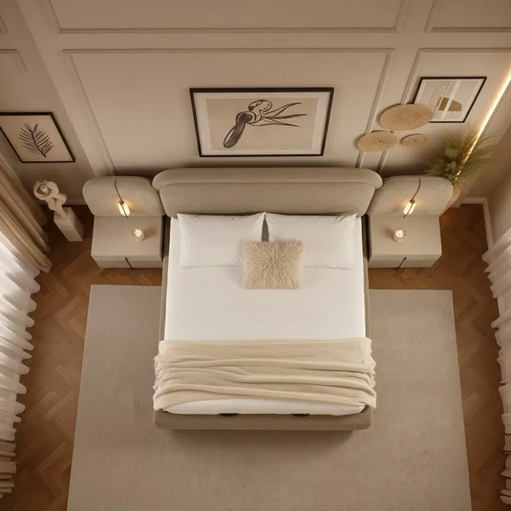 Nova Luxury Upholstered Bed