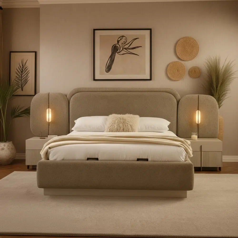Nova Luxury Upholstered Bed