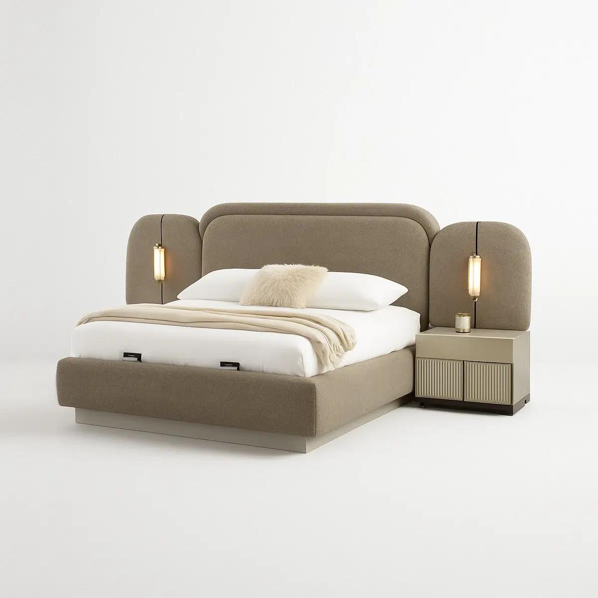 Nova Luxury Upholstered Bed