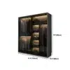 Nova Modern Mirrored Wardrobe