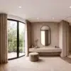 Noxelle Bathroom Mirror with Storage