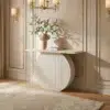 Orova Circle Console Table