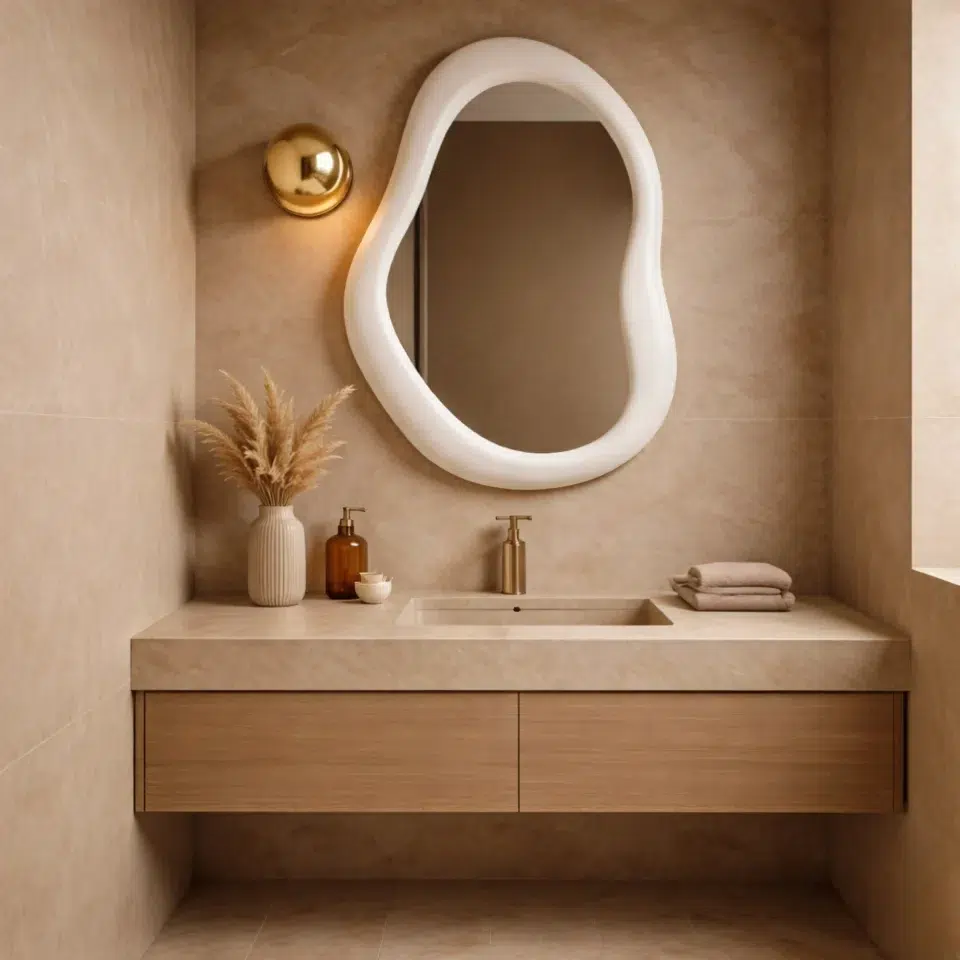Orvessa Modern Bathroom Mirror