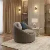Oversized Fabric Accent Chair
