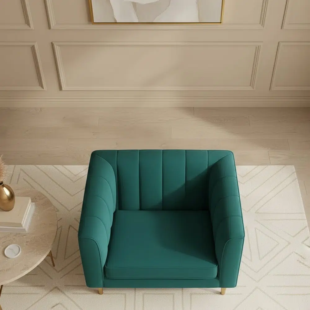 Premium Velora Velvet Armchair